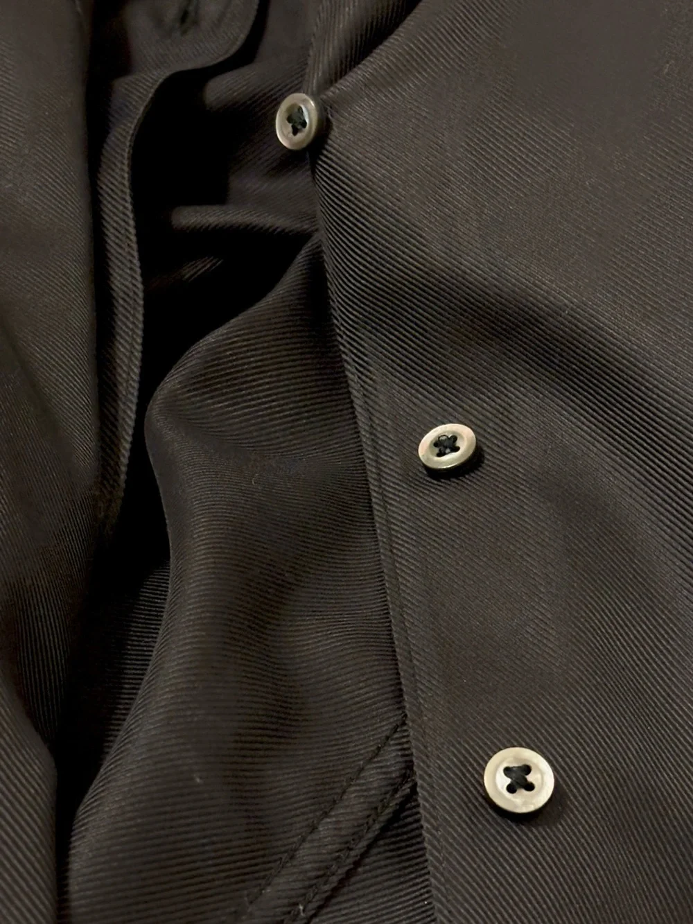 Brooks Brothers Women’s Black Petite Semi-Fitted 100% Cotton Dress Shirt 4P